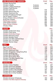 Fire Bites menu 7