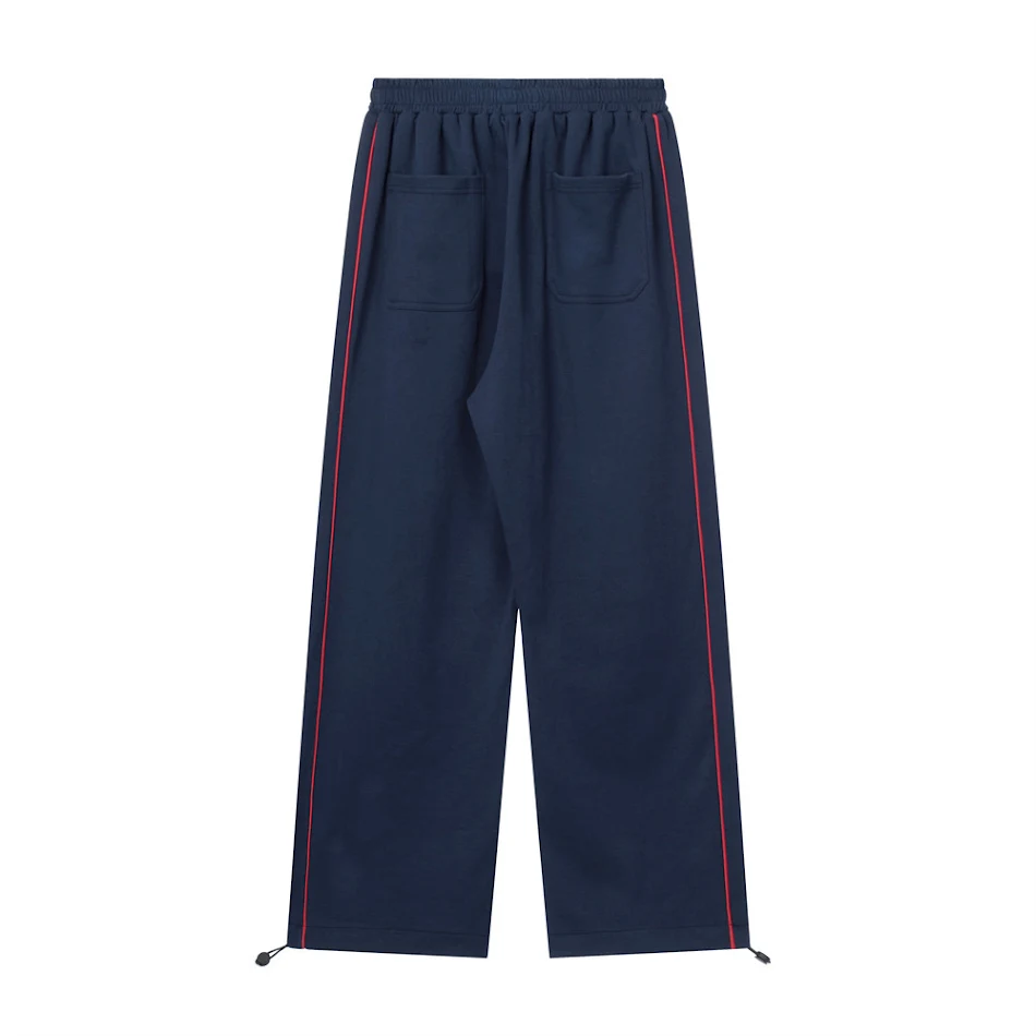 Pantalones deportivos para hombre con cintura elástica, holgados y cómodos. Perfectos para deporte y actividades diarias.