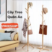 Kệ Treo Quần Áo, Cây Treo Quần Áo Bằng Gỗ Sun.z