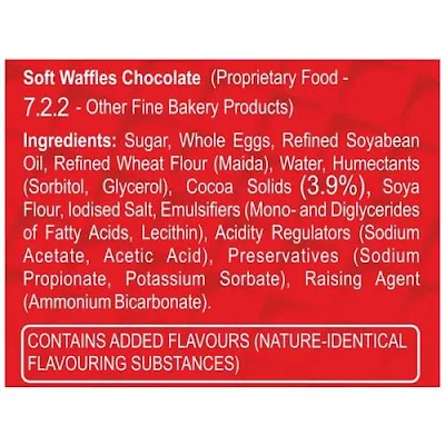 Soft Waffles Chocolate - 250 gm
