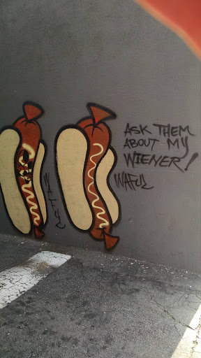 Hot Dog Mural