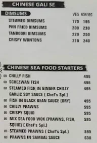 Khao Gali menu 1