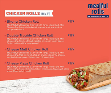 Mealful Rolls - India's Biggest Rolls menu 