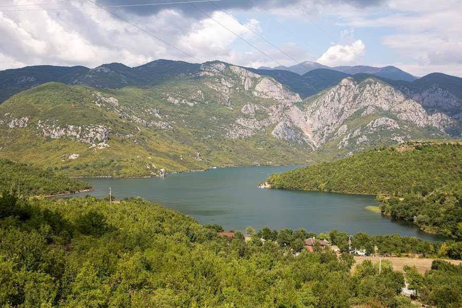 widoki na drodze za Szkodry