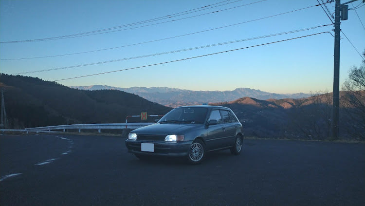スターレットの山と愛車に関するカスタム事例の投稿画像1枚目
