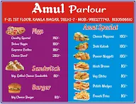 Amul Ice Cream Parlor menu 2