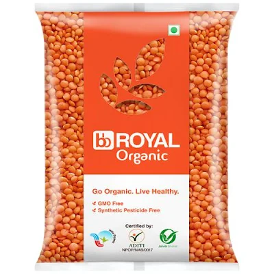 Bb Royal Organic Masoor Malka - 500 gm