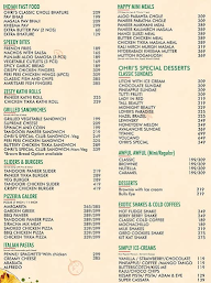 Ohri's Eatmor menu 4