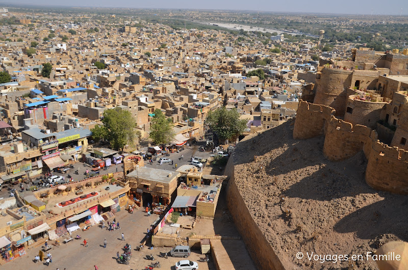 palais royal jaisalmer - terrasse supérieure