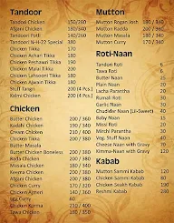 Nh 22 Dhaba menu 3