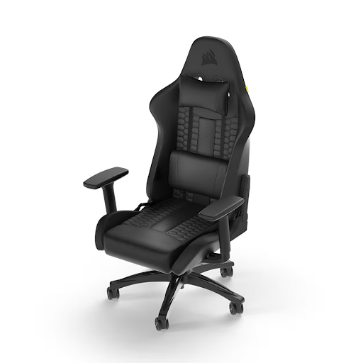 Ghế Gaming Corsair TC100 RELAXED - Leatherette, Black (CF-9010050-WW)