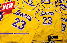 Lakers Jerseys New Tab NBA Theme small promo image