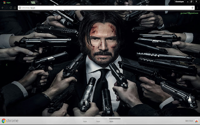 John Wick: Chapter 2 HD chrome extension