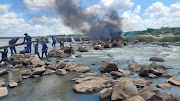 On Sunday, March 3 2024, the border police team conducted a successful operation at Musina in the Vhembe District near the Beitbridge Port of Entry.