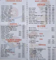 Punjabi Kitchen menu 1