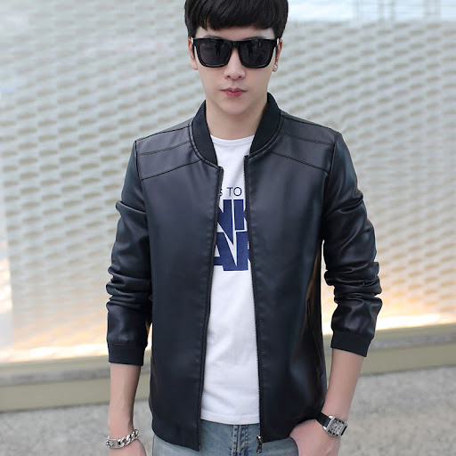 Title 3, New Mens Jacket Leisure Fashion Youth Slim PU ...