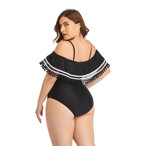 Title 5, Sexy Plus Size One-piece Bikini Swimsuit, Facto...