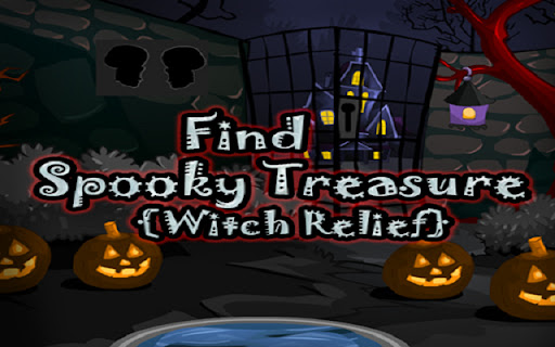 Find Spooky Treasure Witch Relief