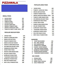 Pizzawala menu 1