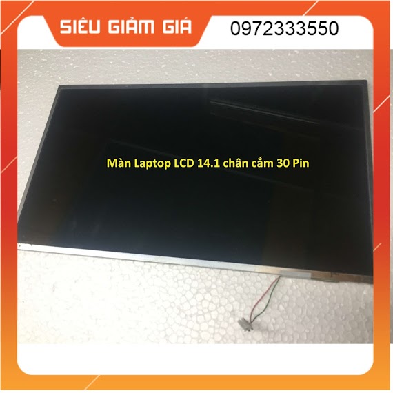 Màn Hình Laptop Lcd 14.1 In 30 Pin Chạy Cao Áp