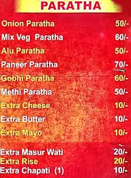 Astha Roll - Paratha House menu 3