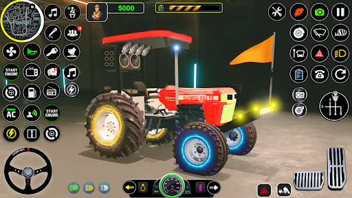 Screenshot Indian Tractor Tochan Game 3d