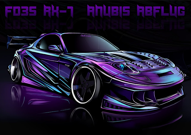 Rx 7 Fd3sのイラストに関するカスタム ドレスアップ情報 7件 車のカスタム情報はcartune