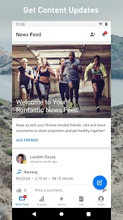 Runtastic Running App: Run & Mileage Tracker Screenshot