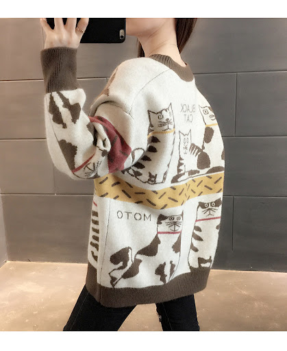 Title 5, Womens Sweater Cardigan Trendy Loose Fashion O...