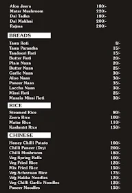 The Happiness Cafe menu 2