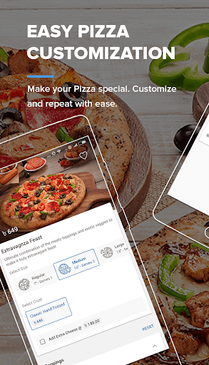 Screenshot Domino's Pizza Bangladesh