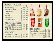 Zfc Halal menu 1