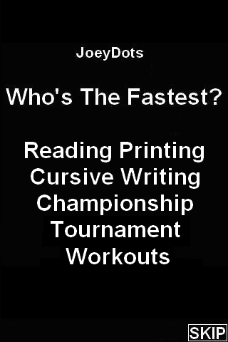 Reading Tournament Workouts