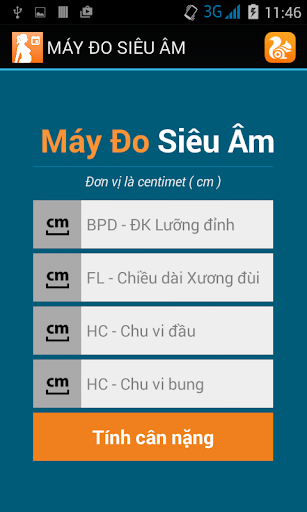 MÁY ĐO SIÊU ÂM THAI CÂN NẶNG