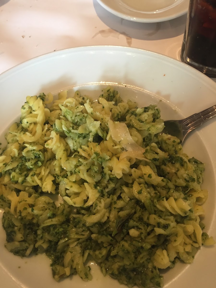 Gluten-Free Pasta at Brio Tuscan Grille