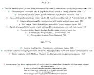 La Cucina - Hyatt Regency menu 2