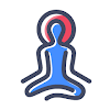 Yoga Mitra Mandal, Chhavani, Indore logo