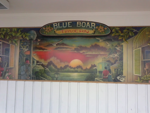 Blue Boar Tavern Mural