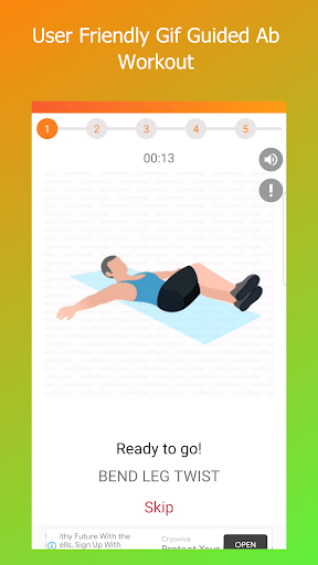 AbsFit: Abs Workout Core Exercises Fitness Trainer