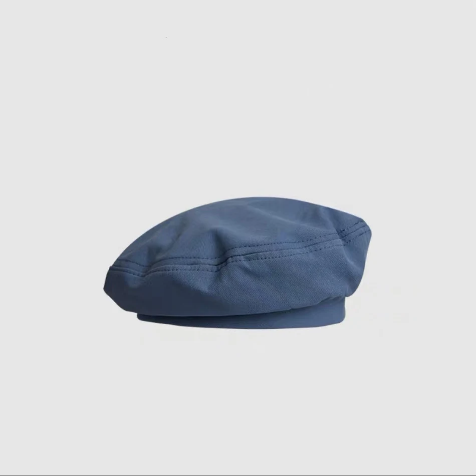 Damski jednolity kolor, uniwersalny, ładny beret w stylu retro