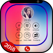 X Caller Screen Dailer -iCaller Screen Dailer 2018  Icon