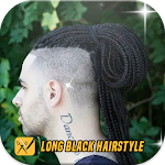 Cover Image of Скачать Long Black Hairstyle 1.0 APK