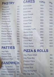 Choice Bakery menu 2