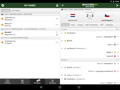 Download Soccer 24 - soccer live scores for PC