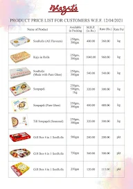 Heera Sweets menu 3