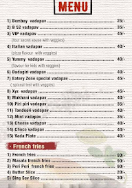 Eatry Zone menu 1