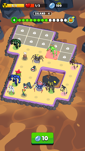 Screenshot Monsters Island: Merge Battler