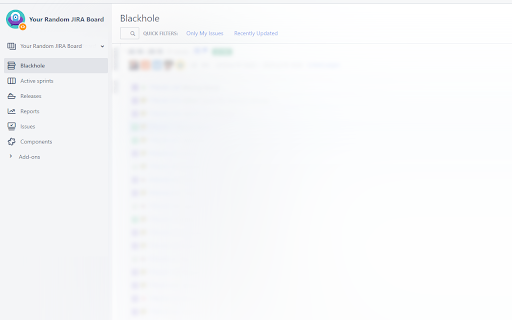 JIRA Backlog to Blackhole