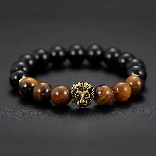 Title 3, Leeuwkop kralen kralenarmband