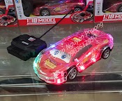 Xe Điều Khiển Mcqueen Đèn Led 3D 7 Màu